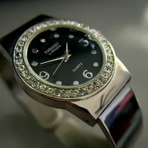 Beautiful ICED out Embassy By Gruen Womens watch MOP Dial Embassy by gruen quartz - Gem main image 3